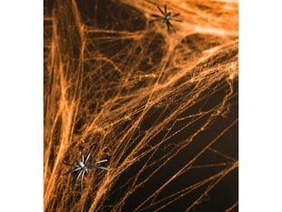 Ämblikuvõrk Halloween, oranž, 1 tk/60 g hind ja info | Peokaunistused | kaup24.ee