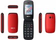 Maxcom MM817 Red цена и информация | Telefonid | kaup24.ee