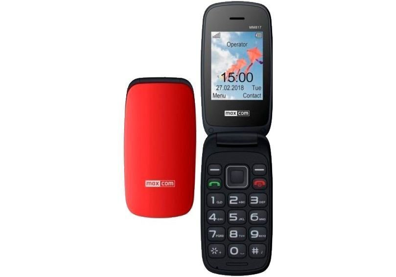 Maxcom MM817 Red цена и информация | Telefonid | kaup24.ee