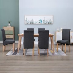 Обеденные стулья, 6 шт., цена и информация | Стулья для кухни и столовой | kaup24.ee
