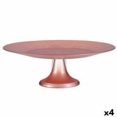 Судок Розовый Cтекло 32,5 x 11 x 32,5 cm (4 штук) цена и информация | Посуда, тарелки, обеденные сервизы | kaup24.ee