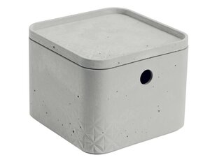 Curver коробка с крышкой для хранения вещей Beton, 3 л цена и информация | Ящики для вещей | kaup24.ee