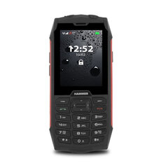 MyPhone Hammer4, Dual Sim, Black/Red цена и информация | Мобильные телефоны | kaup24.ee