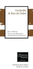 Натуральная парфюмированная вода L'Essence des Notes "Coriandre & Bois de Cèdre", 100мл цена и информация | Женские духи | kaup24.ee