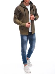 Meeste khaki värvi kampsun Ombre OM-SSWS-0127-55393-XXL hind ja info | Meeste pusad | kaup24.ee