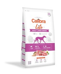 Calibra Life suurtest tõugudest täiskasvanud koertele lambalihaga, 12 kg hind ja info | Kuivtoit koertele | kaup24.ee