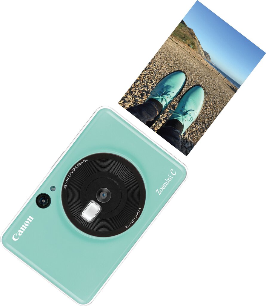 Canon Zoemini C (Mint Green) + 10 photo sheets hind ja info | Kiirpildikaamerad | kaup24.ee