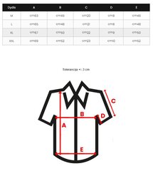 Meeste valge polosärk Tirol NB/MT3105-55854-XXL цена и информация | Мужская спортивная одежда | kaup24.ee