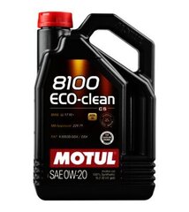 Õli Motul 8100 Eco-clean 0W20, 5L (108862) hind ja info | Mootoriõlid | kaup24.ee