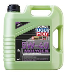 Синтетическое моторное масло LIQUI-MOLY Molygen New Generation 5W-40, 4л цена и информация | Моторные масла | kaup24.ee