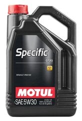 Mootoriõli Motul Specific, 102209, 0720, 5W30, 5 l цена и информация | Моторные масла | kaup24.ee