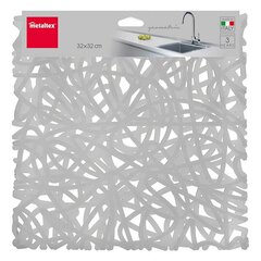 Köögi Kraanikausi Kuivatusrest Metaltex PVC Geomeetriline (32 x 32 cm) hind ja info | Köögitarbed | kaup24.ee