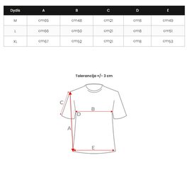 Meeste must-valge Icon T-särk O/7776T-55939-XL цена и информация | Мужская спортивная одежда | kaup24.ee