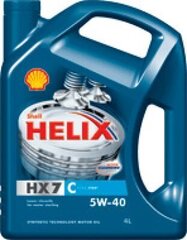 Mootoriõli Shell Helix HX7 5W40, 4 liitrit hind ja info | Mootoriõlid | kaup24.ee