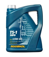 Mootoriõli Mannol 7101 TS-1 SHPD 15W-40, 5 l hind ja info | Mootoriõlid | kaup24.ee