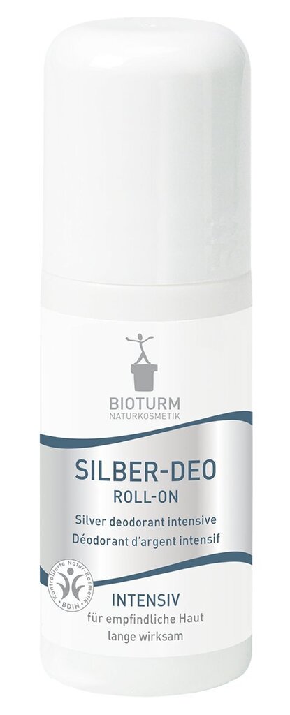 Intensiivne pulkdeodorant hõbedaga Bioturm 50 ml цена и информация | Deodorandid | kaup24.ee