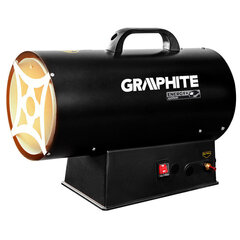 Akuga gaasiküttekeha GRAPHITE 58GE101 30KW, 18V, ilma akuta hind ja info | Küttekehad | kaup24.ee