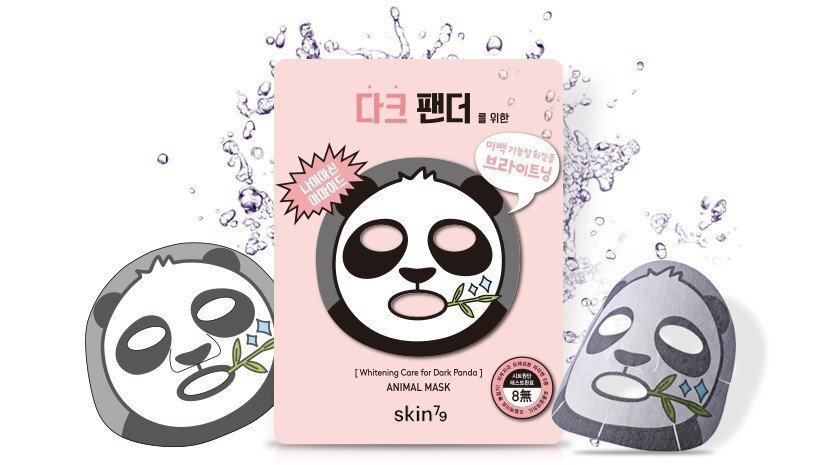 Helendav kangasmask Skin79 Animal Dark Panda 23 g hind ja info | Näomaskid, silmamaskid | kaup24.ee