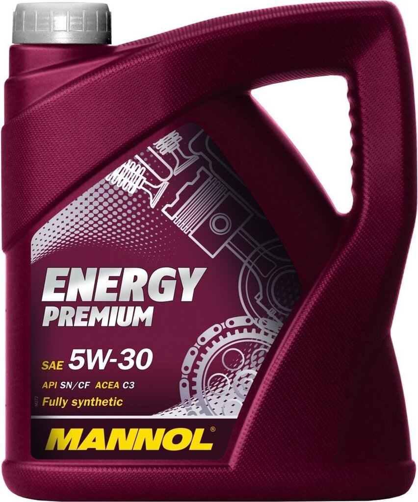 Mootoriõli Mannol Energy Premium 5W-30 Fully Synthetic, 4L hind ja info | Mootoriõlid | kaup24.ee