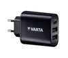 VARTA 2xUSB+USB Type-C 27W 220V цена и информация | Mobiiltelefonide laadijad | kaup24.ee