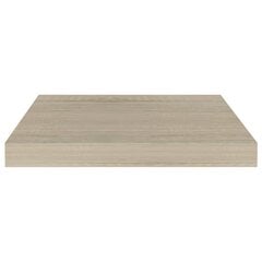 seinariiul, tammevärvi, 40 x 23 x 3,8 cm MDF hind ja info | Riiulid | kaup24.ee