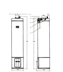 Boiler Ariston SLE 80/3 1,2KW + puuküte hind ja info | Boilerid | kaup24.ee