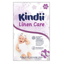 KINDII LINEN CARE Ohutud hügieenitikud 60 tk hind ja info | Hügieenitarbed | kaup24.ee