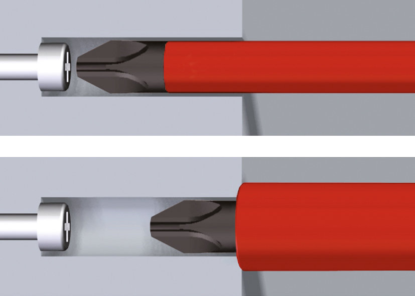 Kruvikeerajate komplekt WIHA SoftFinish elektrikutele (2 tükki), lapik tera цена и информация | Käsitööriistad | kaup24.ee