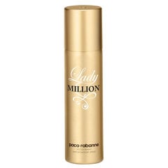 <p>Paco Rabanne Lady Million дезодорант-спрей 150 мл.</p>
 цена и информация | Парфюмированная косметика для женщин | kaup24.ee