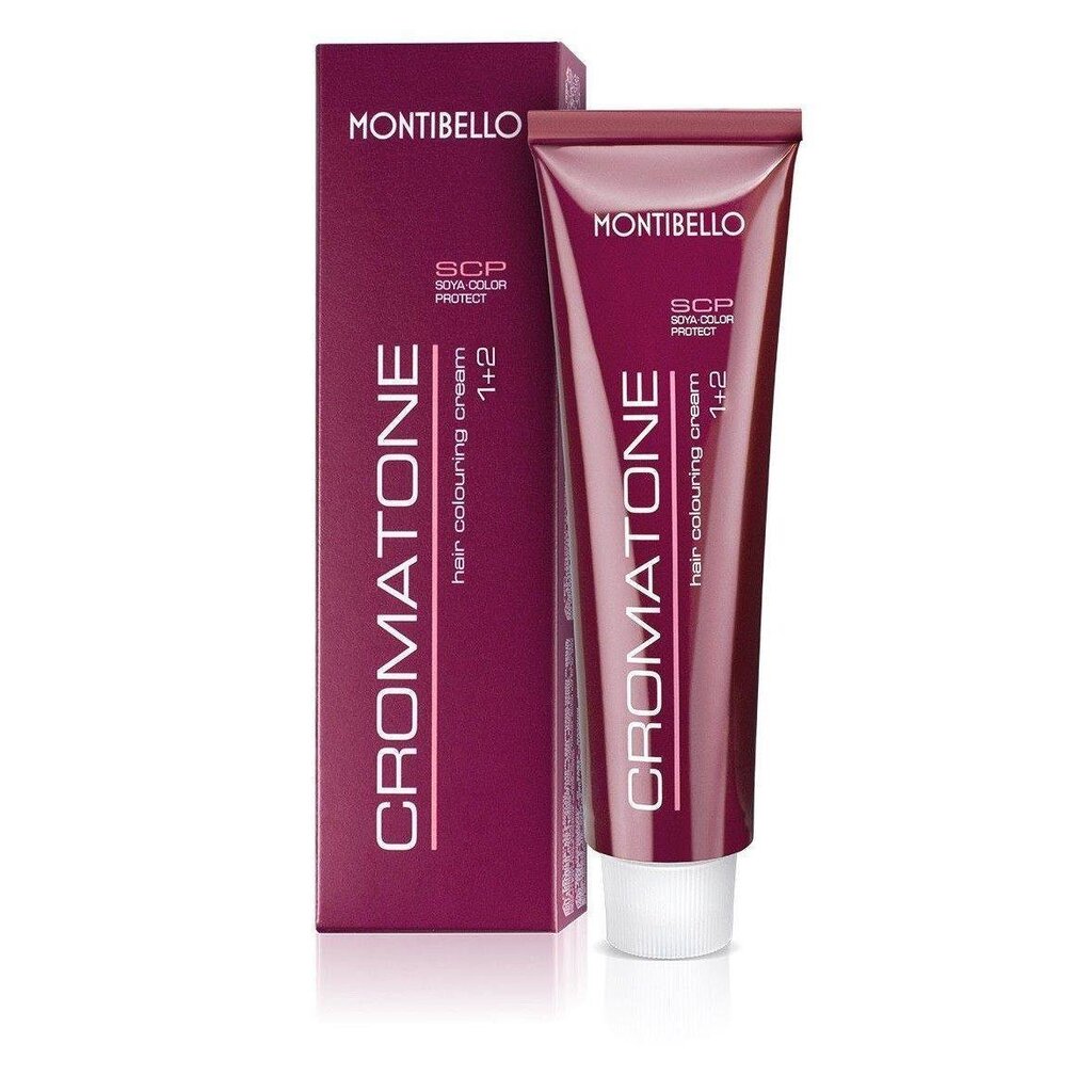 Juuksevärv Montibello Farba Cromatone 60 ml, 7.7 Medium Red Blonde hind ja info | Juuksevärvid | kaup24.ee