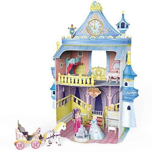 3D pusle CubicFun Fairytale Castle, 81-osaline hind ja info | Pusled | kaup24.ee