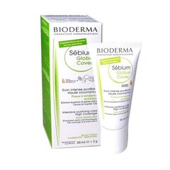 Крем для лица для комбинированной и жирной кожи Bioderma Sebium Global Cover 30 мл цена и информация | Кремы для лица | kaup24.ee