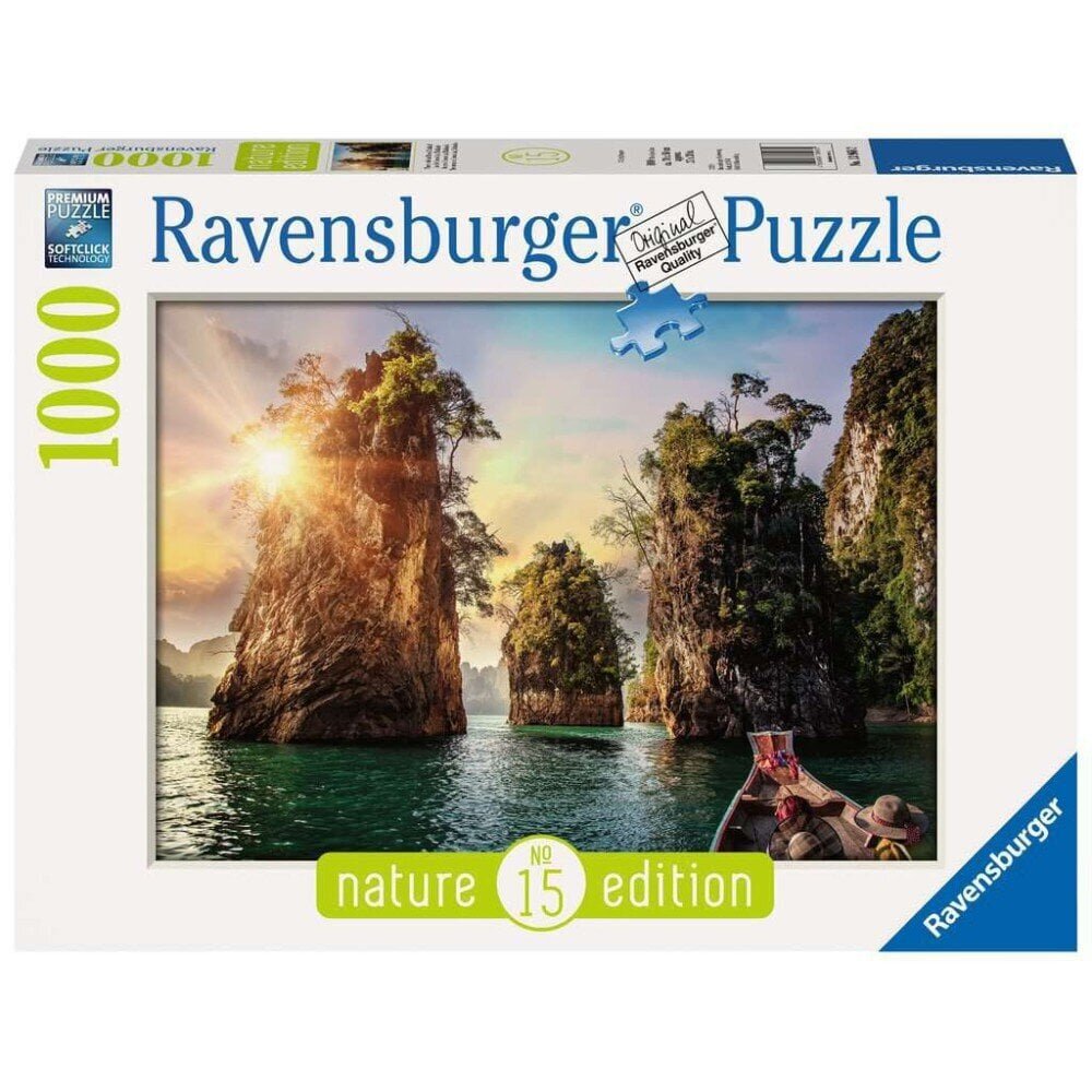 Ravensburger pusle Kolm kivi Cheow‘s, Tai 1000 d., 13968 цена и информация | Pusled | kaup24.ee