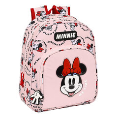 Детский рюкзак Minnie Mouse Me time, розовый, 28 x 34 x 10 см цена и информация | Школьные рюкзаки, спортивные сумки | kaup24.ee