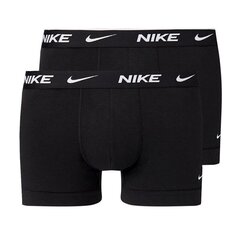 Pakk aluspükse Nike Trunk Must 2 Tükid, osad hind ja info | Meeste aluspesu | kaup24.ee