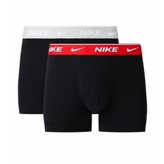 Nike meeste bokserid COTTON TRUNK 2pk, must hind ja info | Meeste aluspesu | kaup24.ee