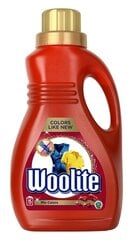 Vedel pesuaine värvilistele riietele Woolite Mix Colors koos keratiiniga, 0,9 L цена и информация | Средства для стирки | kaup24.ee