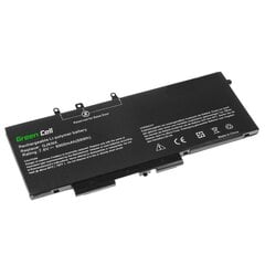 Bateria Green Cell 93FTF GJKNX do Dell Latitude 5280 5290 5480 5490 5491 5495 5580 5590 5591 Precision 3520 3530 цена и информация | Аккумуляторы для ноутбуков | kaup24.ee