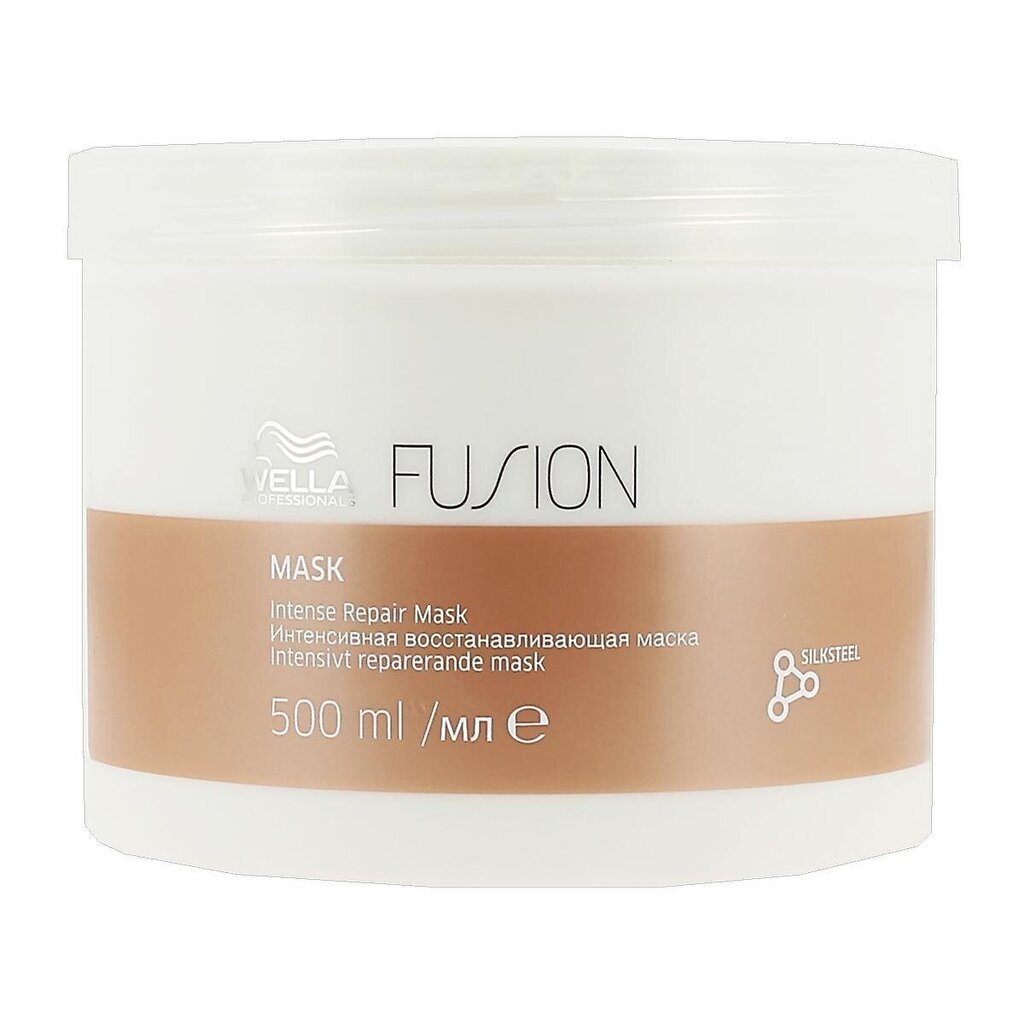 Intensiivne juukseid taastav mask Wella Professionals Fusion 500 ml цена и информация | Maskid, õlid, seerumid | kaup24.ee