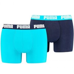 Trikotaažist aluspüksid Puma Basic Boxer, Sinine hind ja info | Meeste aluspesu | kaup24.ee