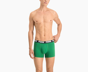 Hижнее белье Puma Basic Boxer Green Black 906823 34/L цена и информация | Мужские трусы | kaup24.ee