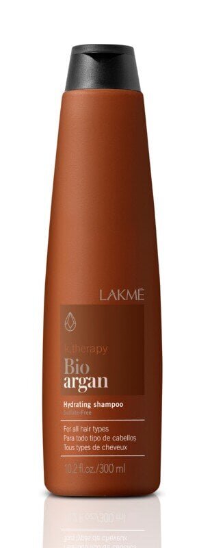 Niisutav šampoon Lakme K.therapy Bio Argan 300ml hind ja info | Šampoonid | kaup24.ee