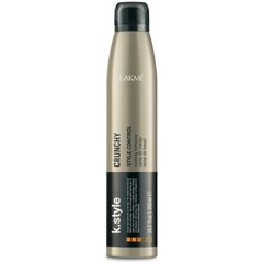 Tugevalt fikseeriv juukselakk Lakme K.style Crunchy Style Control 300 ml hind ja info | Viimistlusvahendid juustele | kaup24.ee