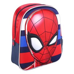 Koolikott Spiderman Punane (25 x 31 x 10 cm) hind ja info | Koolikotid, sussikotid | kaup24.ee