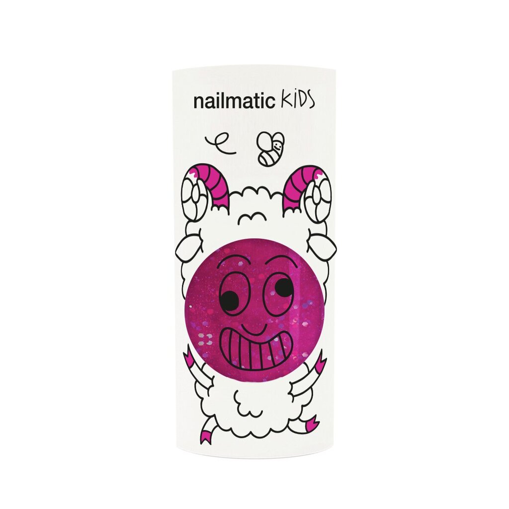 Küünelakk tüdrukutele Nailmatic Kids Sheepy Glitter 8 ml цена и информация | Laste ja ema kosmeetika | kaup24.ee