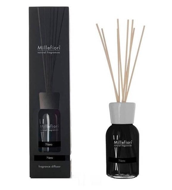 Lõhnapulgad Millefiori Natural Fragrance Nero 100 ml hind ja info | Kodulõhnastajad | kaup24.ee