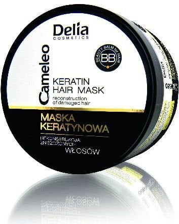 Taastav juuksemask keratiiniga Delia Cameleo BB 200 ml цена и информация | Maskid, õlid, seerumid | kaup24.ee