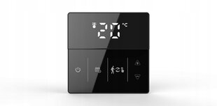 Zigbee-toatermostaat TUYA 3A Black PRO цена и информация | Нагревательные коврики для пола и зеркал | kaup24.ee