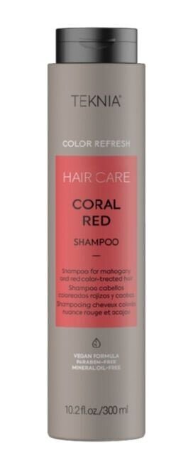 Šampoon punasteks värvitud juustele Lakme Teknia Ultra Red 300 ml hind ja info | Šampoonid | kaup24.ee