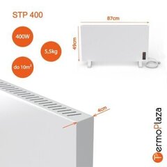 Панель обогрева TERMOPLAZA STP 400, белый цена и информация | Обогреватели | kaup24.ee